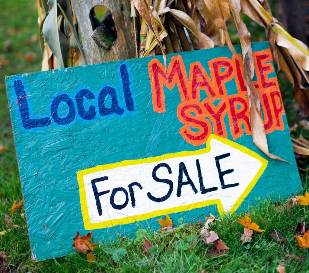 maple syrup sale